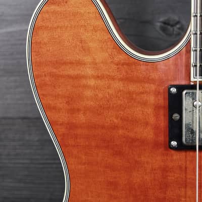 Eastman T59/TV-AMB Amber Semi-Hollowbody Electric Guitar image 7