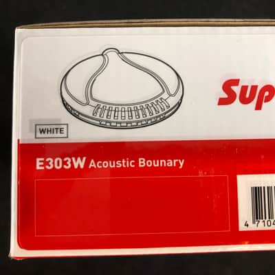 Superlux E303W Uni-Directional Cardioid Condenser Boundary Microphone - WHITE image 6
