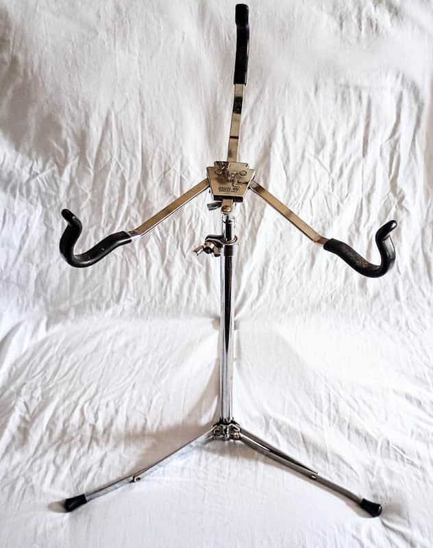 WFL VINTAGE SNARE DRUM STAND  - CHROME - FREE SHIP TO C-USA! image 1
