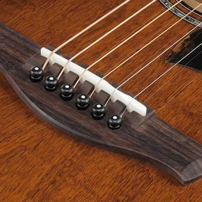 Ibanez AE3007FMH 7-String Acoustic Guitar - Tobacco Edge Burst High Gloss image 6