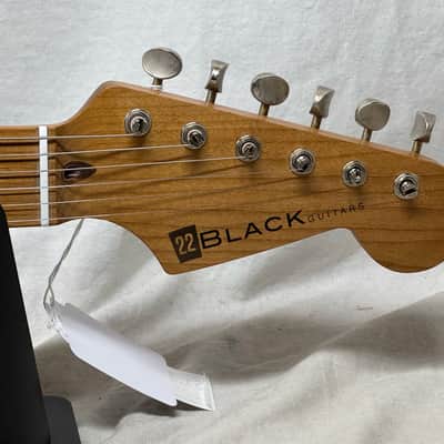 22 Black Guitars S-style Guitar - 3-Color Sunburst image 7