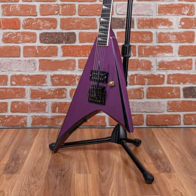Jackson USA Custom Shop RR1 Rhoads Purple w/ Black Bevels 1986 w/Hard Shell Case image 5