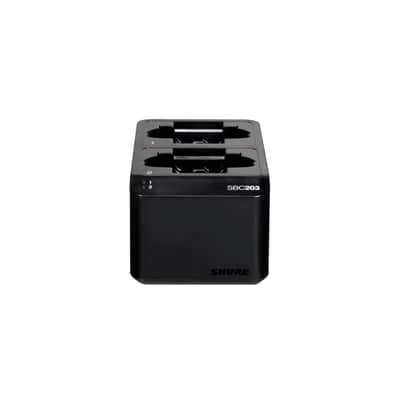Shure SBC203 Dual Docking Charger for SLXD Series Transmitters & Batteries image 4