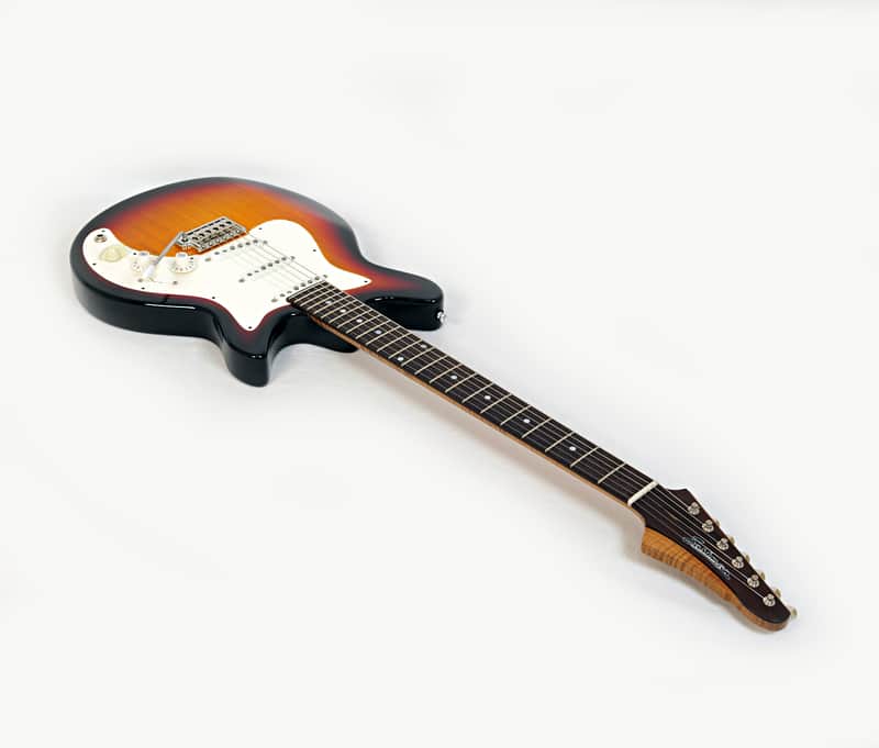 Eastman D'Ambrosio DC '64 Swamp Ash 3-Color Burst Lollar Special '64 Pickups Kingtone Switch @ LA Guitar Sales image 1