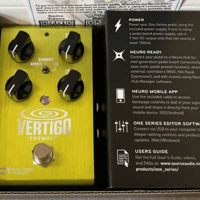 SOURCE AUDIO / SA243 Vertigo Tremoloトレモロ Source Audio Vertigo Tremolo Pedal | Sweetwater