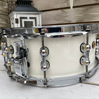 Pearl MPL -Masters Premium Legend 14x5.75” snare 2012 - White image 6