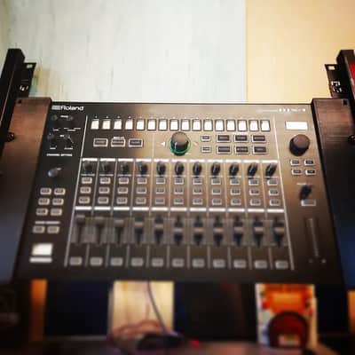 Roland Aira MX-1 19" Rack Mount 6U Adapter Ears 2022 Black image 1