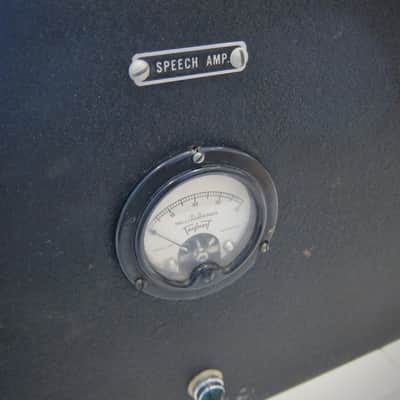 Western Electric Tube Vintage Amp Mono Power Amp Super Rare (2) Raytheon 2A3s Circa-1940s-Black Face Wooden Sides image 12