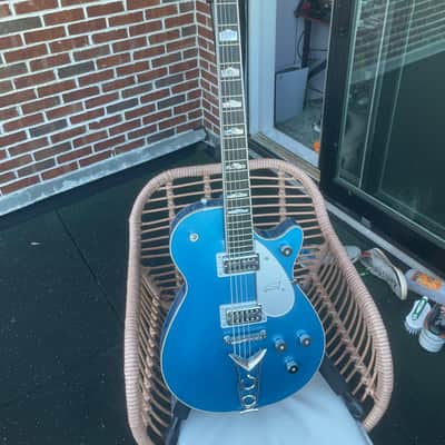 Gretsch Custom Shop Masterbuilt G6134CST Baritone Penguin NOS Lake Placid Blue With Case image 18