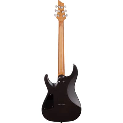 Schecter - C-1 Standard Plus - Transparent Black Burst Satin Finish image 11