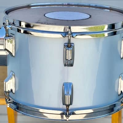 Vintage Rogers XP-8 Big R 13" Rack Tom Silver Mist Maple Shell for Drum Set image 4