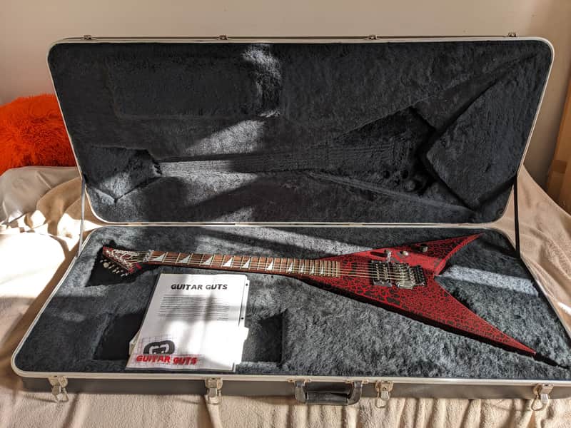 Jackson King V MIJ KV4 2000 GuitarGuts Custom image 1