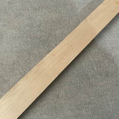 Maple Wood 4 String Fretless Bass Guitar Neck image 4