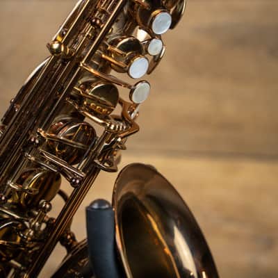 Chateau CAS-50C Alto Saxophone Cognac Lacquer Finish w/Case image 3