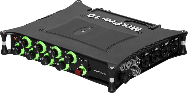 Sound Devices LLC Sound Devices MixPre-10 II Portable 32-Bit Float Multichannel Audio Recorder/Mixer, and USB Audio Interface 2025 - black image 1