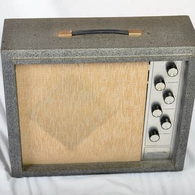 Silvertone Model 1482 5-Watt 1x12 Guitar Combo 1960s - Black image 2