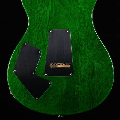 PRS Willcutt Exclusive Wood Library Modern Eagle V Charcoal Jade Burst Quilted Maple 10-Top (209) image 4