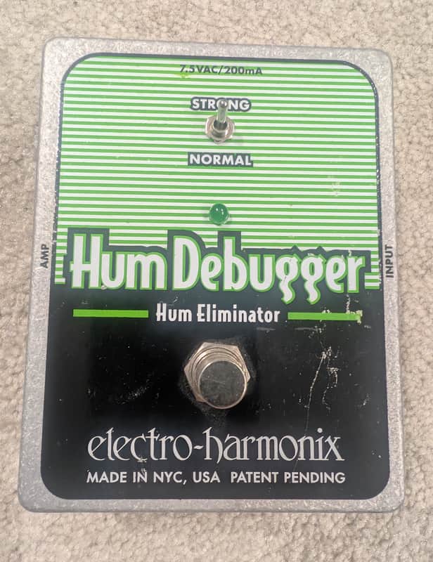 Electro-Harmonix Hum Debugger Hum Eliminator 2007 - Present - Green / Black image 1