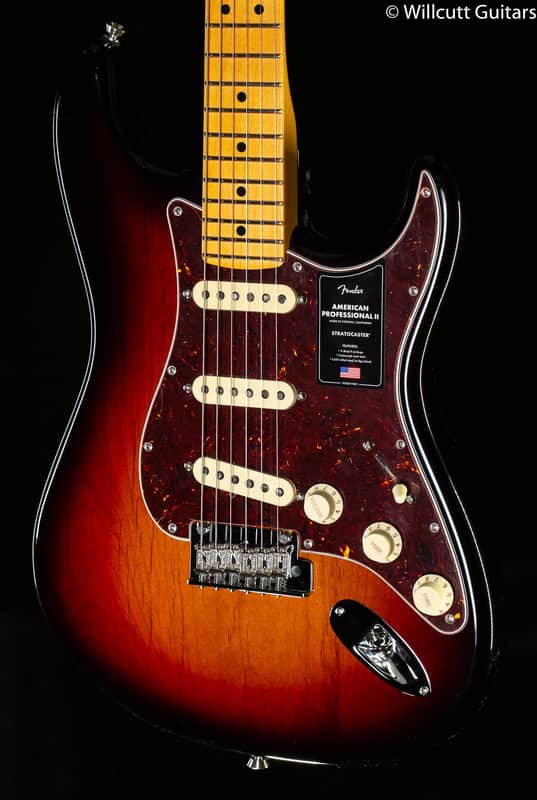 Fender American Professional II Stratocaster 3-Color Sunburst Maple Fingerboard (951) image 1