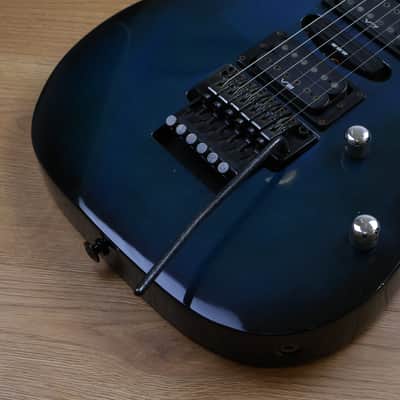 1992 Ibanez Japan RG570FM Superstrat (Transparent Blue) image 3