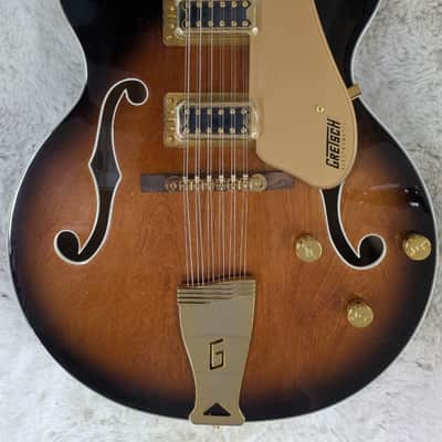 Gretsch G5422G-12 Electromatic Hollow-Body 12-String Guitar, Single Barrel Burst image 8