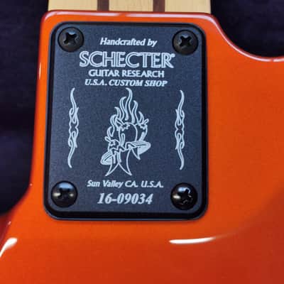 Schecter USA Michael Anthony Signature Bass Custom Shop Handsigned image 12