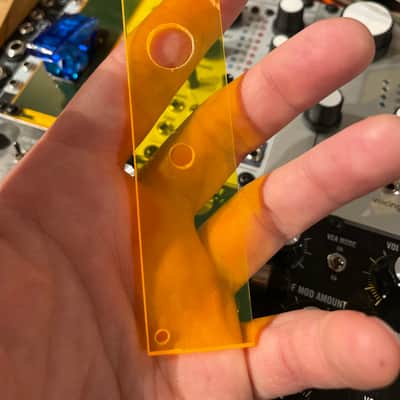 JML Light Panel for Tip Top Zeus Board - totally unique item for modular Eurorack rigs! image 3