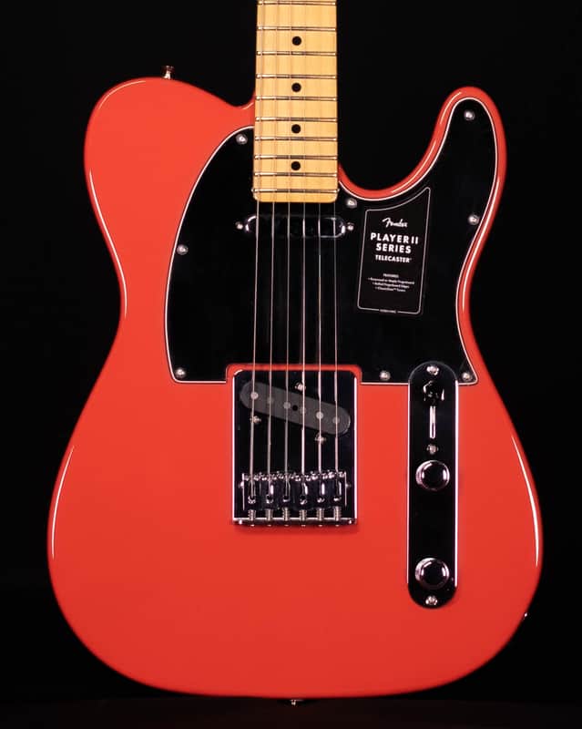 Fender Player II Telecaster, Maple FB, Coral Red image 1