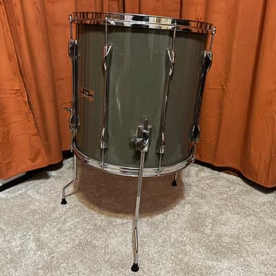 Yamaha FT-916RC Recording Custom 16x16 Floor Tom 1982 - 1991 - Quartz Grey image 5