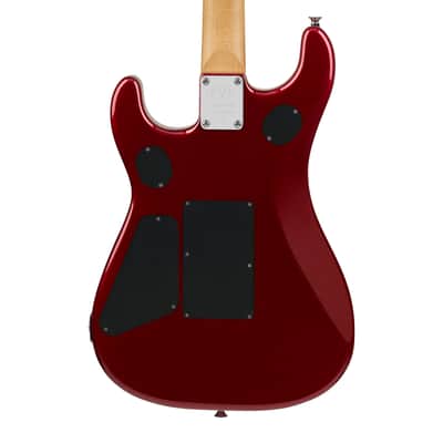 Used EVH 5150 Series DX Baked Maple Electric Guitar - Candy Apple Red Metallic image 7
