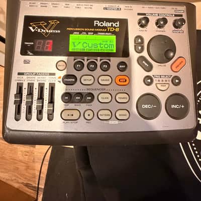 Roland TD-8 Drum Sound Module 1999 - 2005 - Silver
