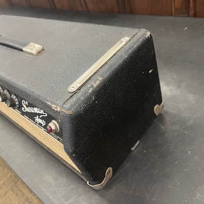 1966 Blackface Fender Showman Amplifier Head Vintage Amp image 2