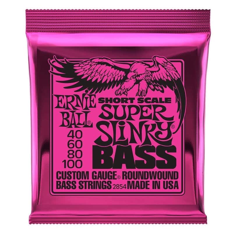 Ernie Ball Ernie Ball Short Scale Super Slinky Bass Strings 40...