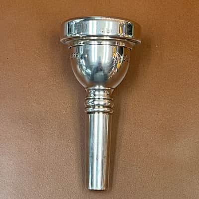 VINTAGE Vincent Bach Corp. 22D 19 Screw Rim Trombone Mouthpiece image 3