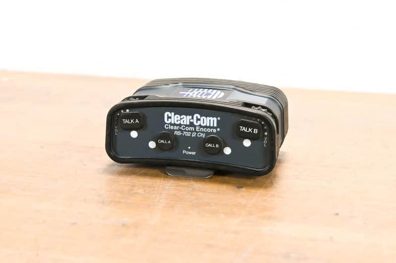 Clear-Com RS-702 Two-Channel Intercom Beltpack CG012T1 image 1