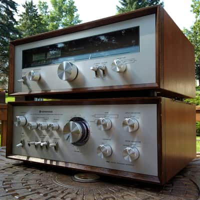 Kenwood KA-7100 Integrated Amplifier & KT-7500 Tuner image 2