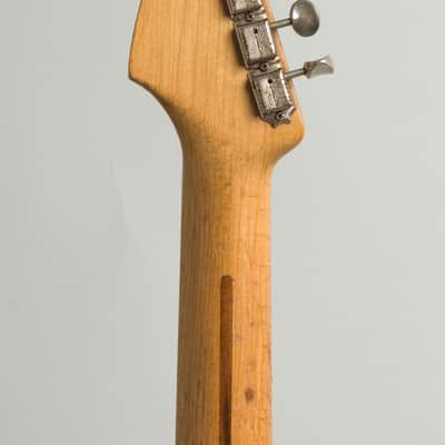 Fender  Stratocaster Solid Body Electric Guitar (1957), ser. #024071, original tweed hard shell case. image 6