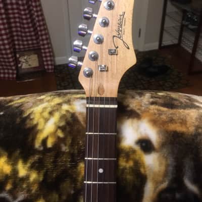 Johnson Johnson Est. 1993 Electric Guitar Black/White | Reverb