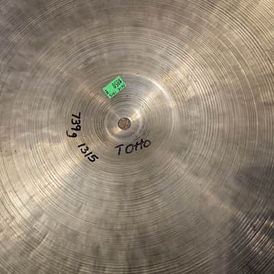 Zildjian K. Istanbul New Stamp 14" Hi Hats 739g/878g 1960s image 7