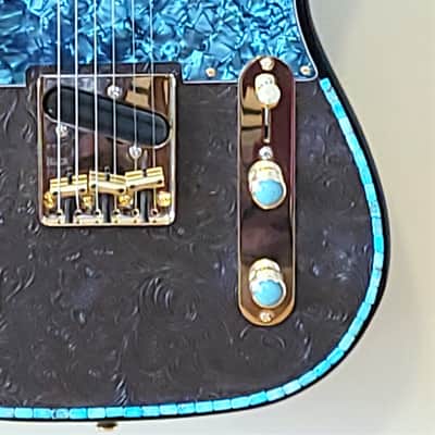 Custom Designed & Crafted "Tele" Style w/Western Tolex Serial #037- "Centauri" Klon by Harby included $169 value! image 4