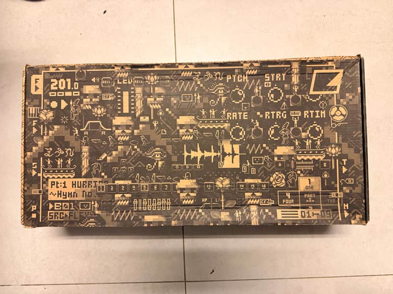 ORIGINAL BOX ONLY - Elektron Octatrack MkII Dynamic 8-Track Performance Sampler 2017 - 2021 - Black image 1