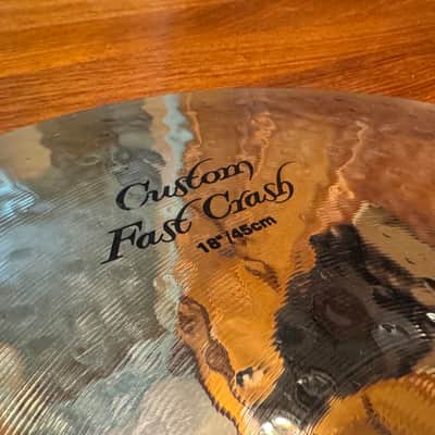 Zildjian 18" K Custom Fast Crash Cymbal 2003 - Present - Brilliant image 2