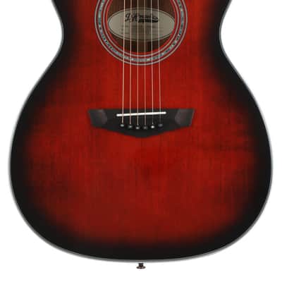 D'Angelico Premier Tammany - Trans Black Cherry Burst image 2