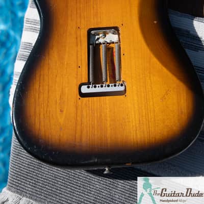 1987 Fender American Vintage Reissue 1957 Stratocaster - 100% Natural Ultimate Road Warrior MOJO - Pro Set Up w Perfect Frets/Action/Intonation! image 4