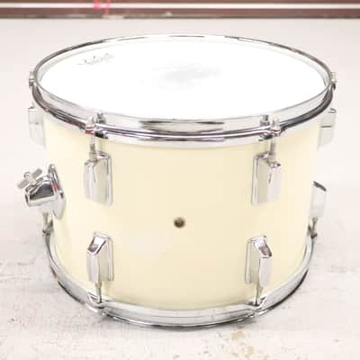Apollo 9x13 Rack Tom Drum White Wrap Vintage 1980's MIJ image 5