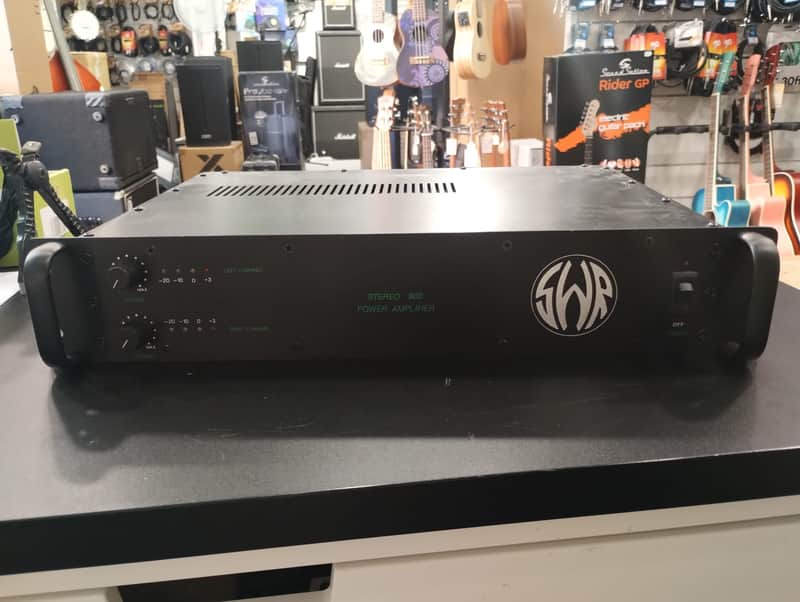 SWR STEREO 800 POWER AMP - Bass Power Amp image 1