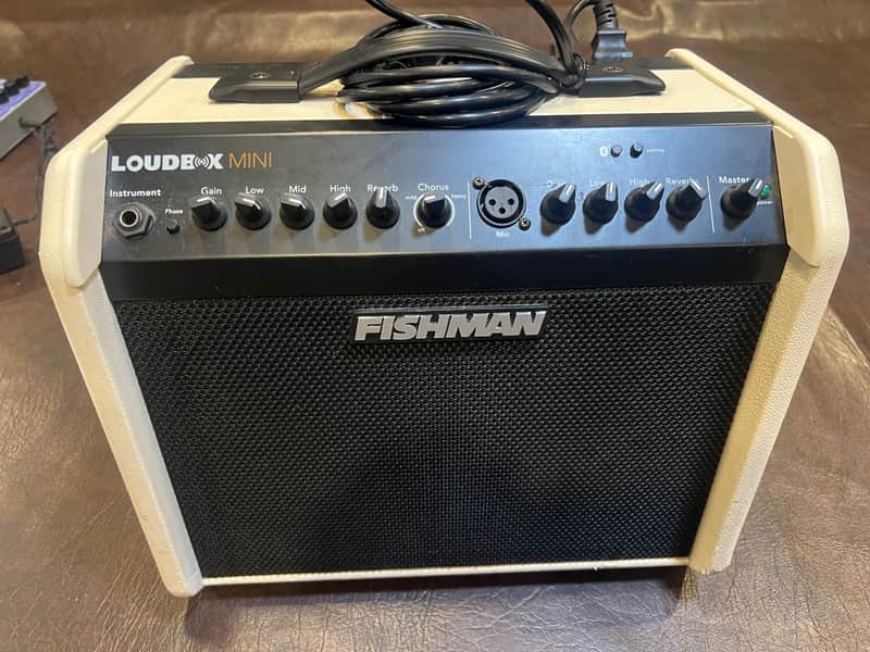 Fishman PRO-LBT-500 Loudbox Mini with Bluetooth 2-Channel 60-Watt 1x6.5" Acoustic Guitar Amp 2019 - Brown image 1
