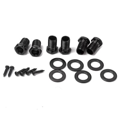 Alnicov Guitar Tuners String Sealed Tuning Key Pegs 3L 3R Machine Heads，With Keystone Knob，For Lp Sg Tl Electric Acoustic Guitars Black image 6