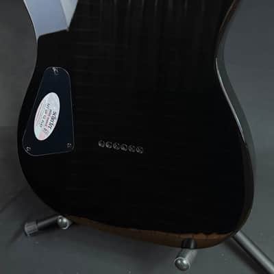 Schecter PT Standard Electric Guitar Black Fade Burst Burl Finish image 12