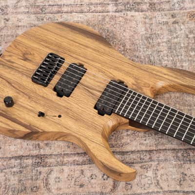 Mayones Duvell Elite BL 7 String - Black Limba image 18